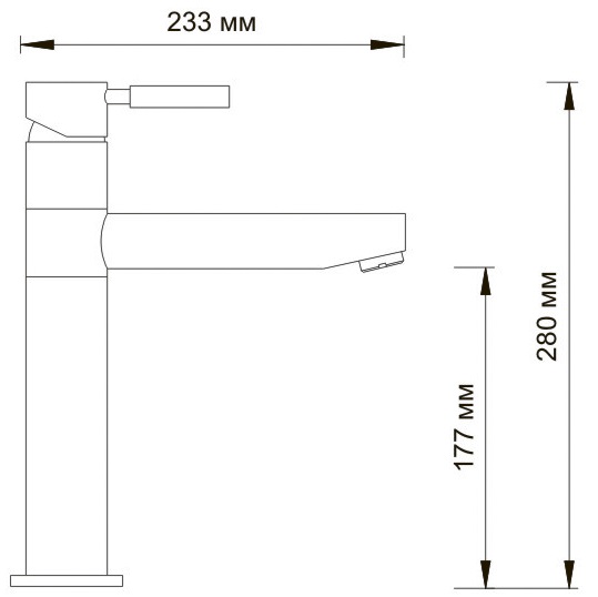 Смеситель WasserKRAFT MAIN 4107 для кухонной мойки 