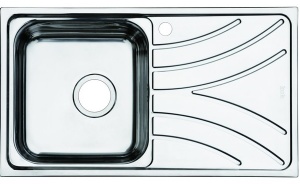Мойка кухонная из нержавеющей стали IDDIS ARRO ARR78SLi77 78*44 см.  Мойка кухонная из нержавеющей стали IDDIS ARRO ARR78SLi77 78*44 см.