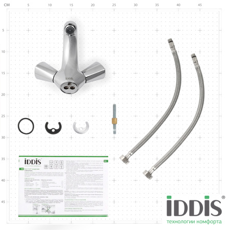 Смеситель IDDIS BOUNCE BOUSB00i01 для раковины 
