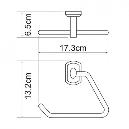 Полотенцедержатель WasserKRAFT ODER K-3061  