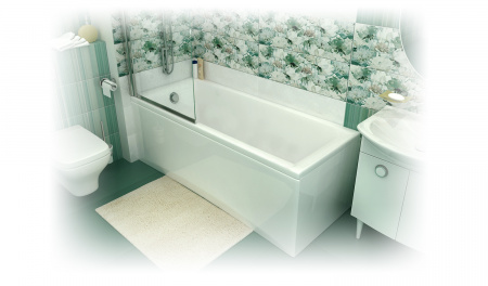 Ванна акриловая Triton ДЖЕНА  160x70 см. 