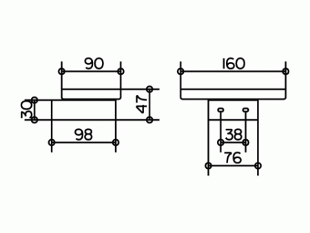 Мыльница навесная Keuco EDITION 300 30055 019000  
