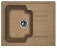 Мойка кухонная керамогранитная Florentina ТАИС 615 20.235.A0615.105 61,5*51 см. коричневый