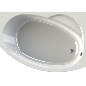 Ванна акриловая Vannesa МОНТИ  150x100 см. правая 