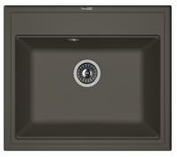 Мойка кухонная керамогранитная Florentina ЛИПСИ 600 20.120.D0600.302 60*51 см. антрацит