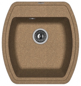 Мойка кухонная керамогранитная Florentina НИРЕ 480 20.190.B0480.105 48*51 см. коричневый