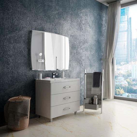 Тумба под раковину Mirsant FUJI  100 см.  Тумба под раковину Mirsant FUJI  100 см.