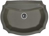 Мойка кухонная керамогранитная Florentina ЭМИЛИЯ 770 20.360.E770.102 77*55 см. черный