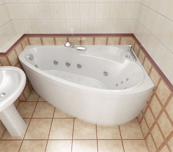 Ванна акриловая Triton ПЕАРЛ-ШЕЛЛ  163x104 см. левая  Ванна акриловая Triton ПЕАРЛ-ШЕЛЛ  163x104 см. левая