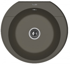 Мойка кухонная керамогранитная Florentina ЭЛЬБА 20.145.C0555.302 55,5*51 см. антрацит