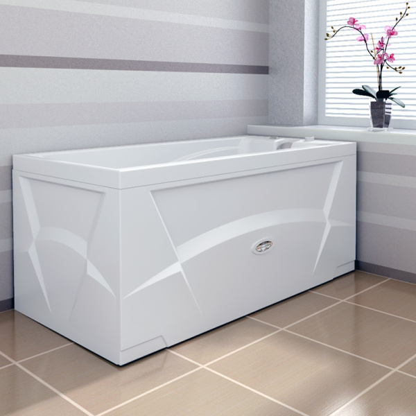 Ванна акриловая Vannesa ОРНЕЛА  150x70 см. 