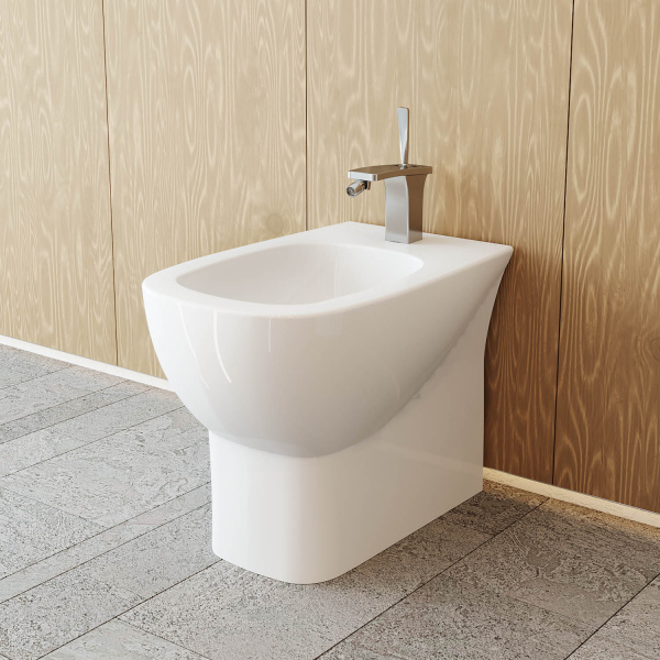 Биде напольное Sanita luxe  INFSLBI01   Биде напольное Sanita luxe  INFSLBI01