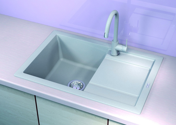 Мойка кухонная керамогранитная Florentina ЛИПСИ 760 20.160.D0760.201 76*51 см. жасмин