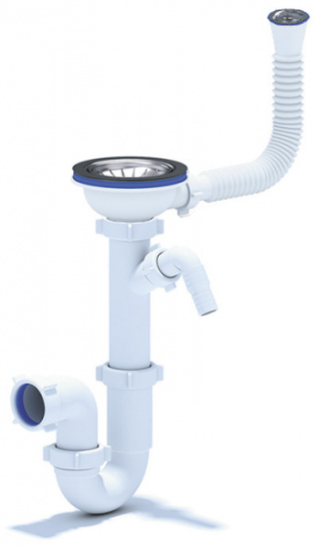 Мойка кухонная керамогранитная Florentina ЛОТОС 780 20.295.С0780.102 78*51 см. черный