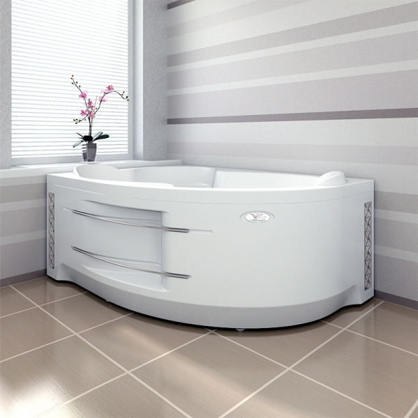 Ванна акриловая Vannesa ИРМА2  150x97 см. левая 