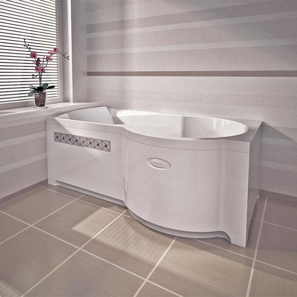 Ванна акриловая Radomir ВАЛЕНСИЯ  170x95 см. правая 