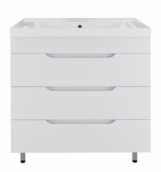 Тумба под раковину Mirsant QUADRO  80 см. 