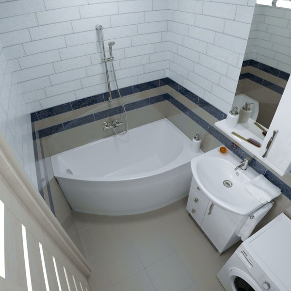 Ванна акриловая Triton БЭЛЛА  140x75 см. левая  Ванна акриловая Triton БЭЛЛА  140x75 см. левая